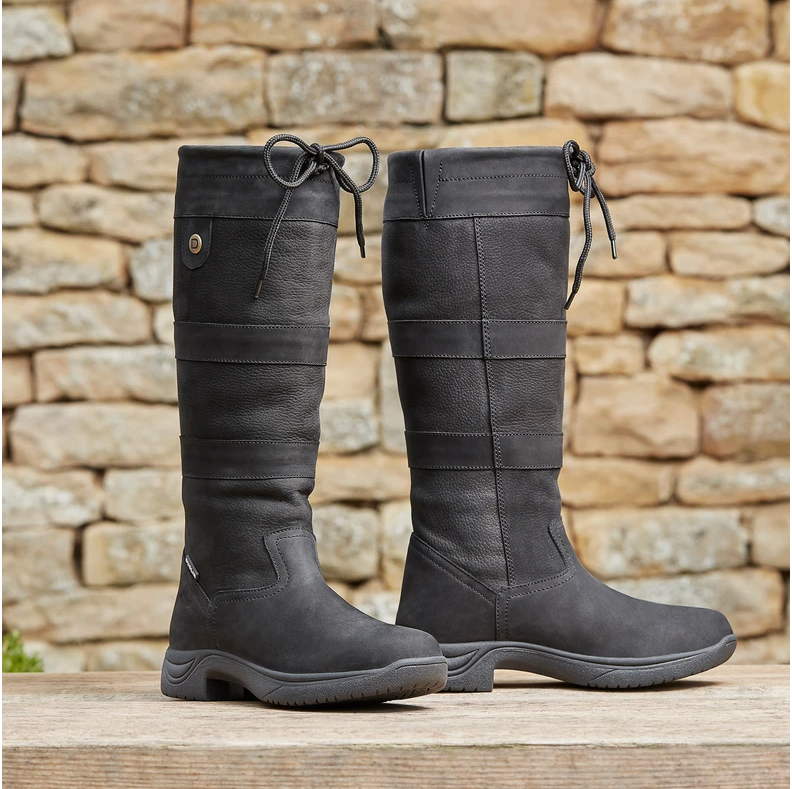 dublin waterproof river boots chocolate