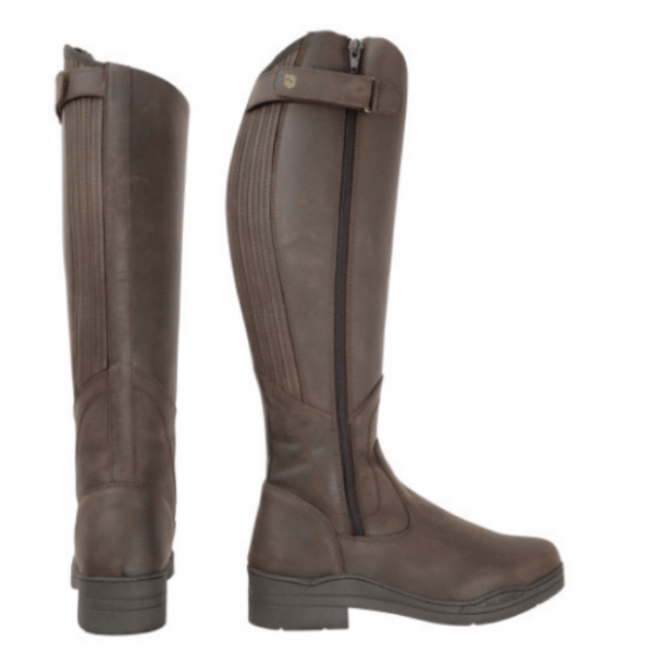 HyLAND Londonderry Winter Country Riding Boots - Dark Brown