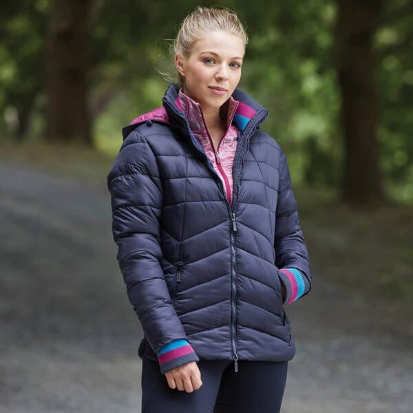 Dublin Gemma Puffer Jacket Ink Navy