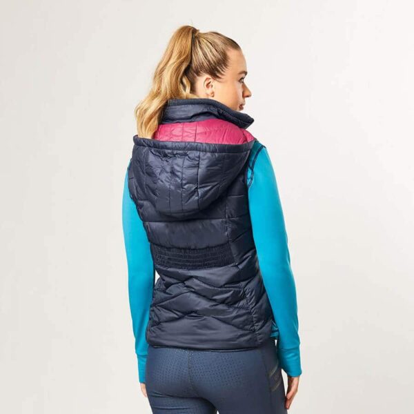 Dublin Gemma Puffer Vest Ink Navy