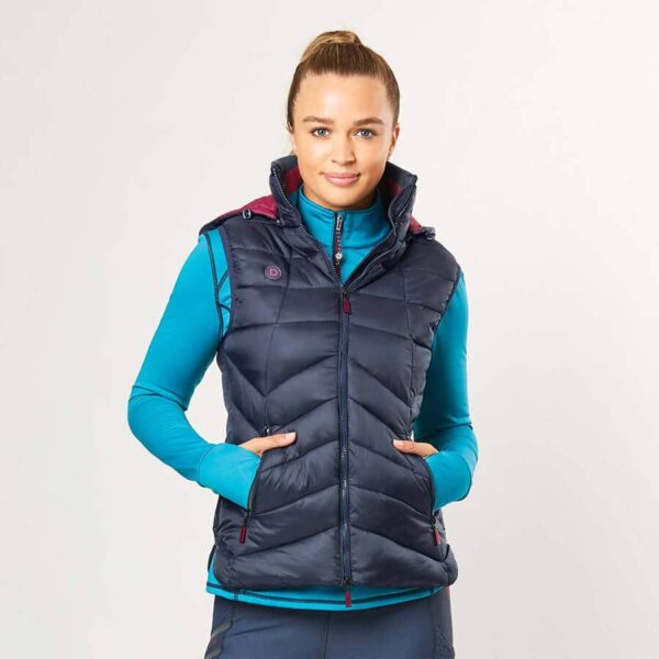 Dublin Gemma Puffer Vest Ink Navy