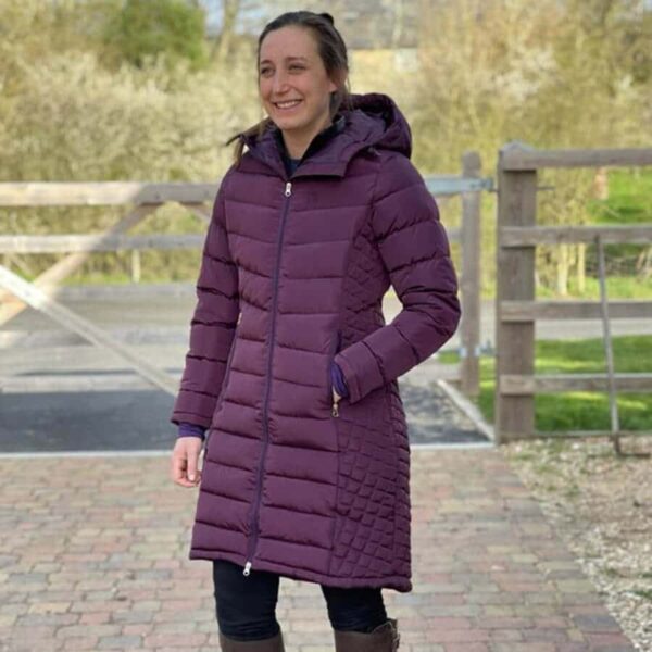 Mark Todd Warwick Deluxe Winter Coat Plum