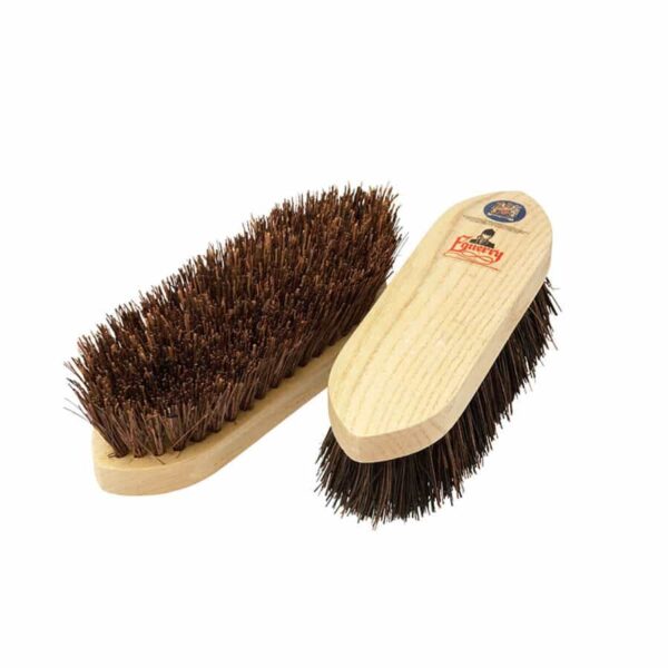 Vale Brothers Equerry Wooden Dandy Brush Brown