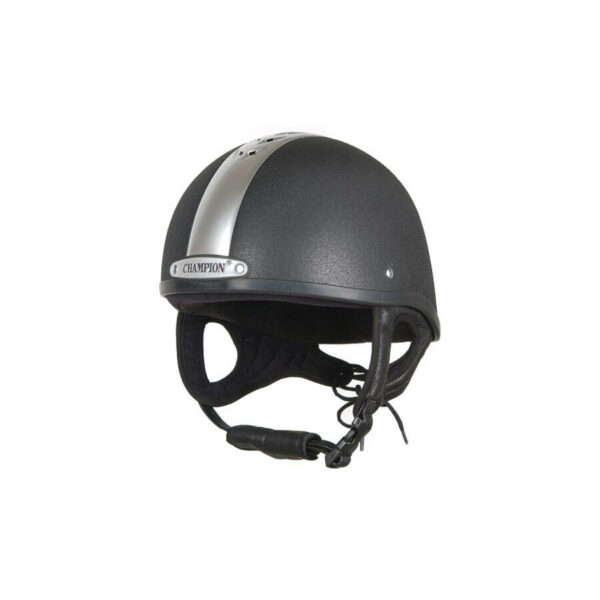 champion ventair deluxe childrens skull helmet black front