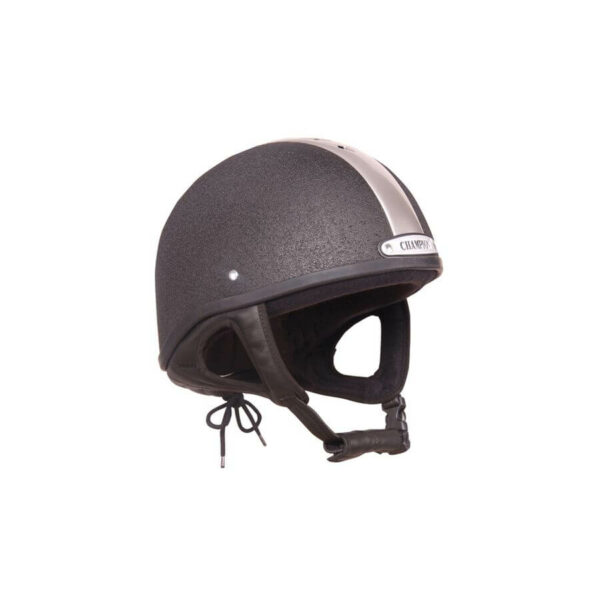 champion ventair deluxe childrens skull helmet black side