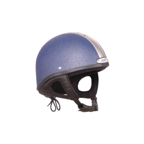 champion ventair deluxe childrens skull helmet navy side