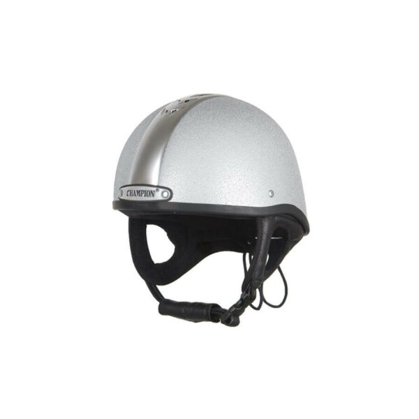 champion ventair deluxe childrens skull helmet silver