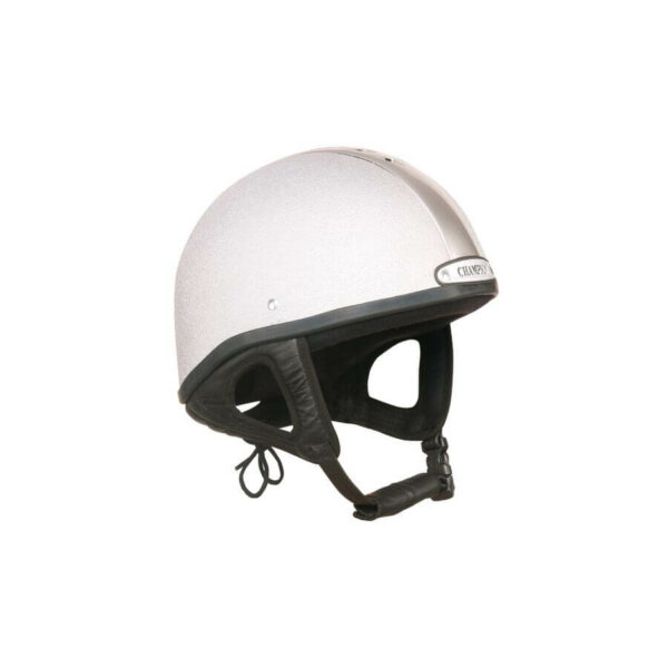 champion ventair deluxe childrens skull helmet white side