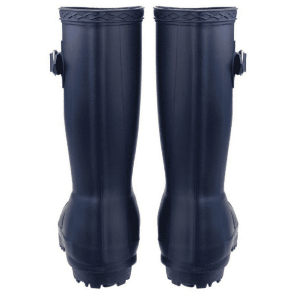 cotswold buckingham kids wellingtons navy back