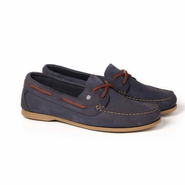 dubarry aruba deck shoe denim