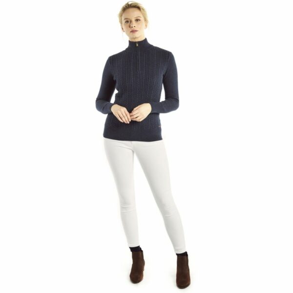 dubarry garvey half zip sweater