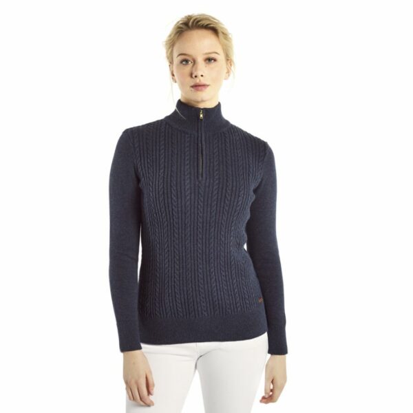 dubarry garvey half zip sweater 3