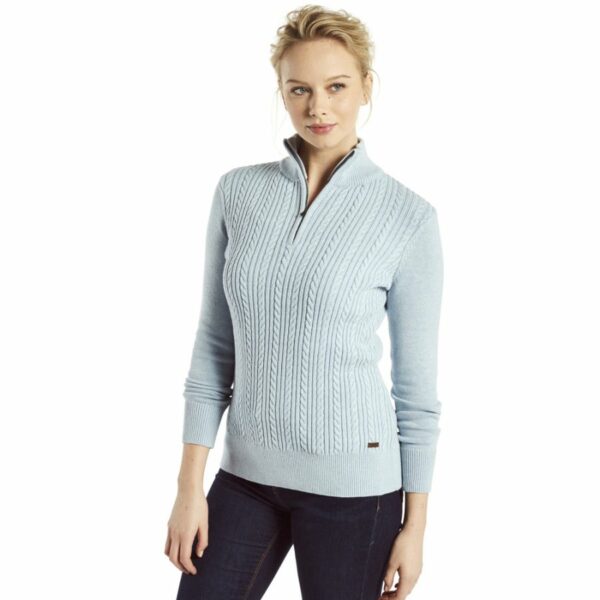 dubarry garvey half zip sweater 4 4