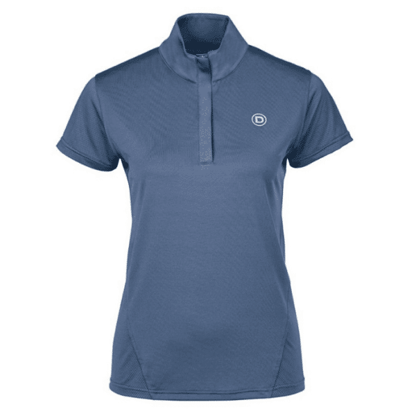 dublin glencoe cdt short sleeve performance top navy