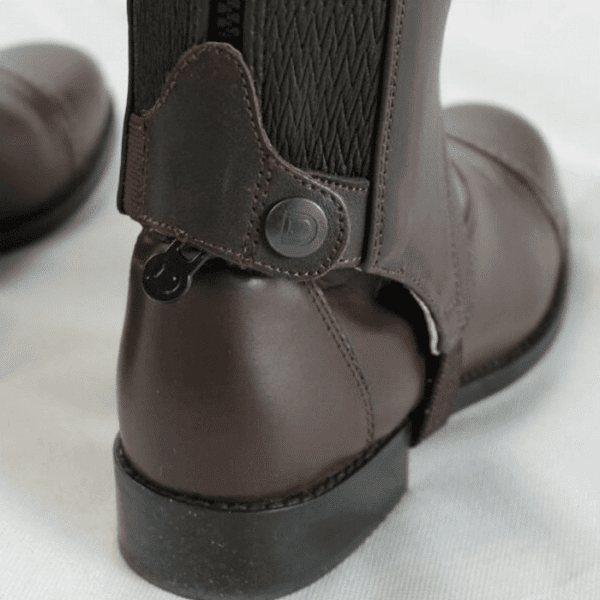 dublin leather half chaps back sole