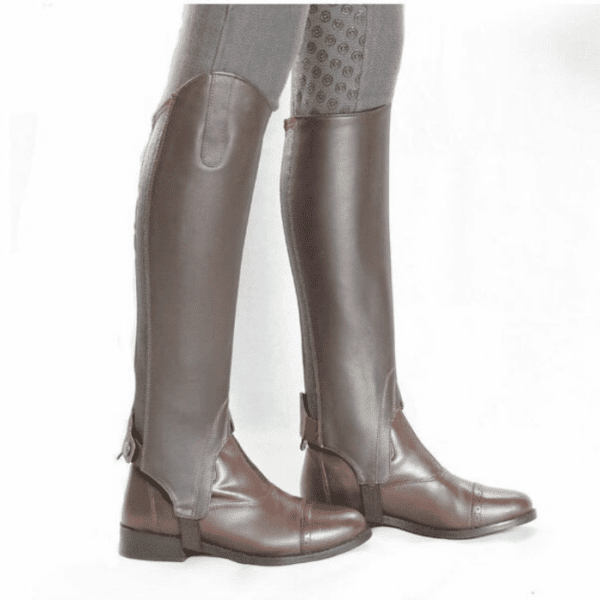 dublin leather half chaps side right 2