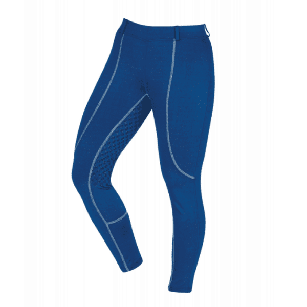 dublin performance cool it gel riding tights poseidon blue 1