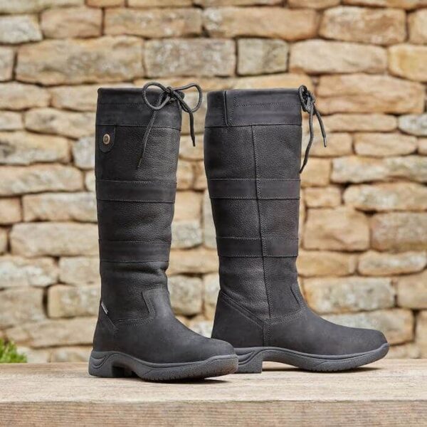 dublin river boots black 25