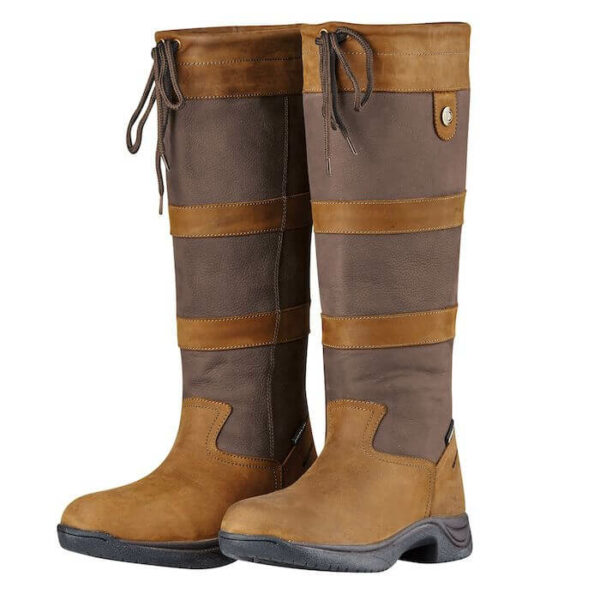 dublin river boots iii dark brown 25