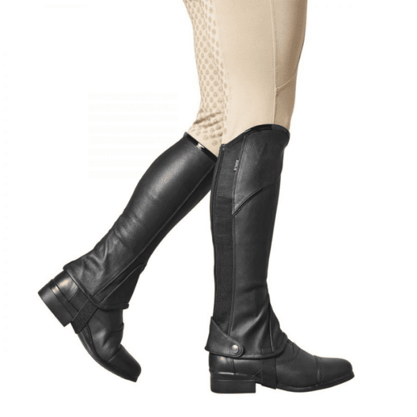 dublin stretch fit half chaps piping