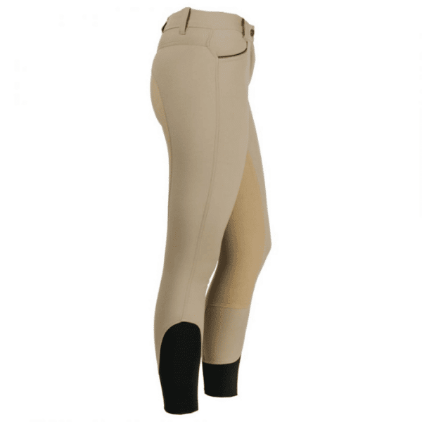 horseware ladies full seat competition breeches beige side