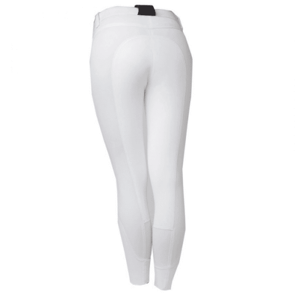 horseware ladies full seat competition breeches white back 1