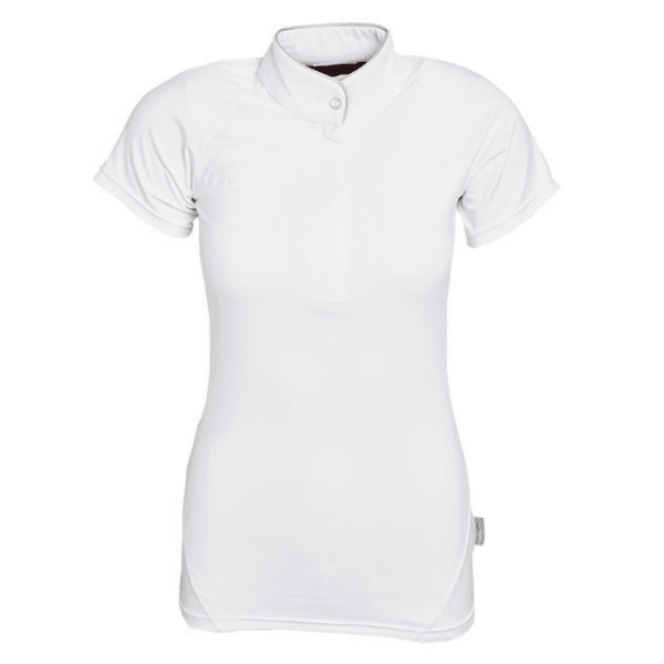 horseware ladies sara competition shirt white front