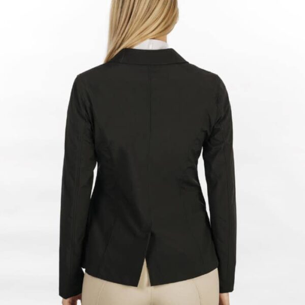 ladies competition jacket black back