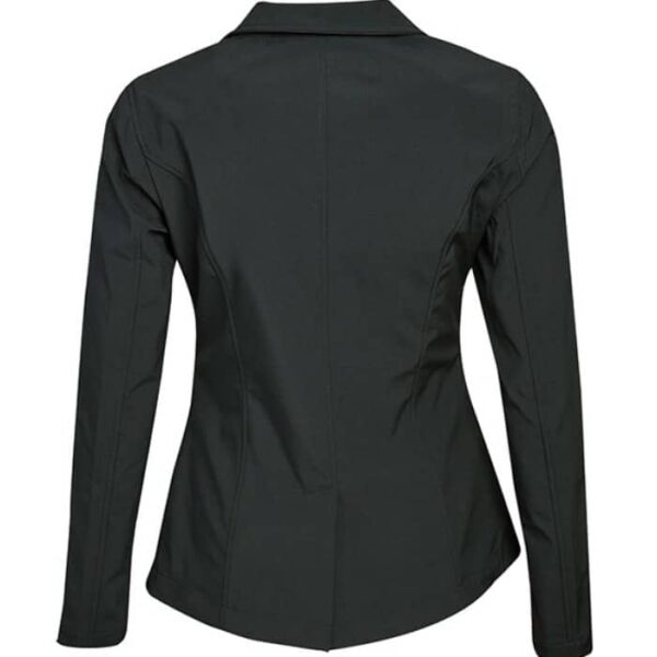 ladies competition jacket green back 1