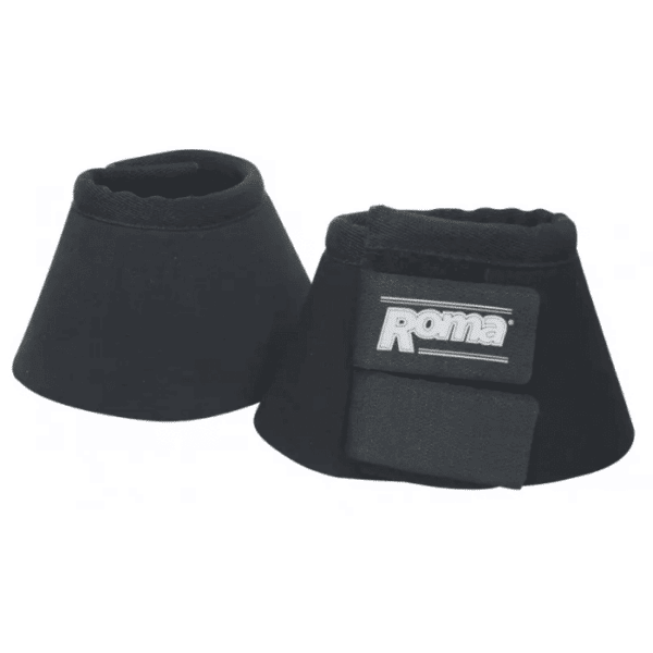 roma neoprene bell boot black pony1