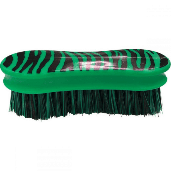 roma zebra face brush green 1