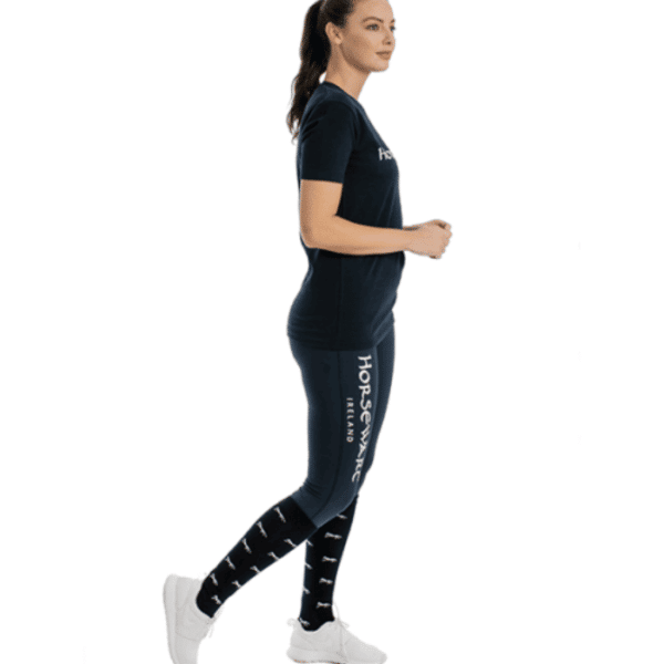 signature riding tights navy