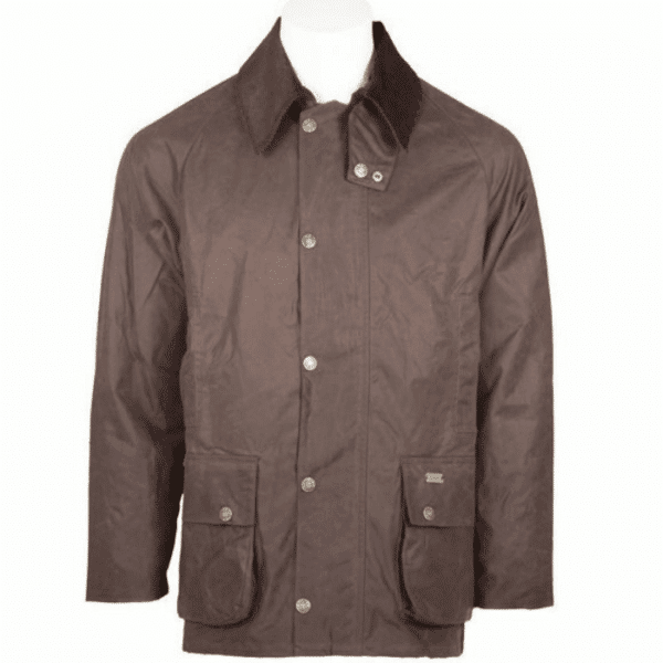 Chocolate Unisex Wax Jacket