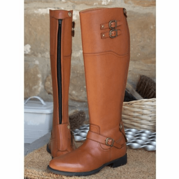 toggi chandler riding boot london tan back 1