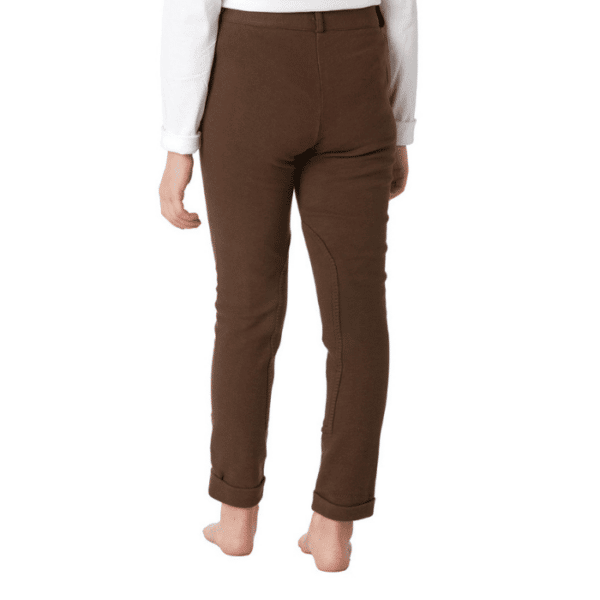 toggi childrens classic jodhpurs chocolate back