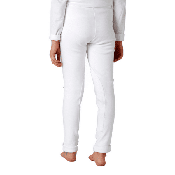 toggi childrens classic jodhpurs white back