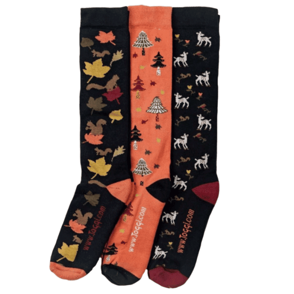 toggi leafy ladies socks 1