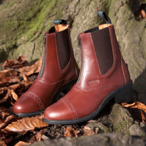 toggi richmond jodhpur boots oak brown 2