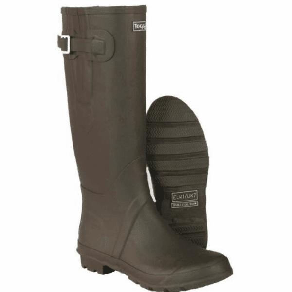 toggi wanderer classic plus wellingtons brown matte