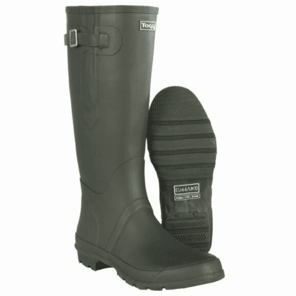 toggi wanderer classic plus wellingtons dark green matt