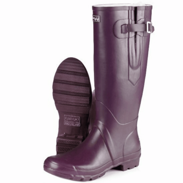 toggi wanderer classic plus wellingtons purple matte