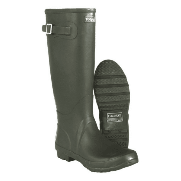 toggi wanderer classic wellingtons green compressed