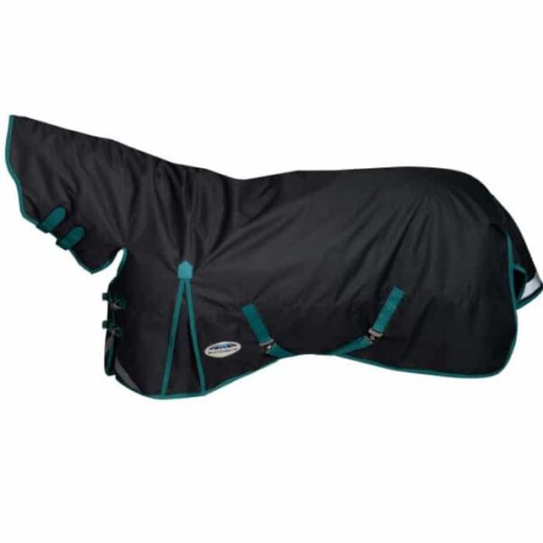 weatherbeeta comfitec plus dynamic ii combo neck medium black aqua