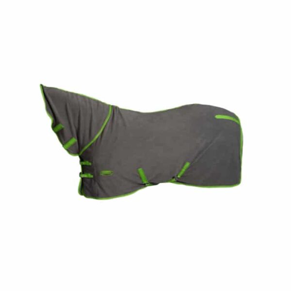 weatherbeeta fleece cooler combo neck lime grey