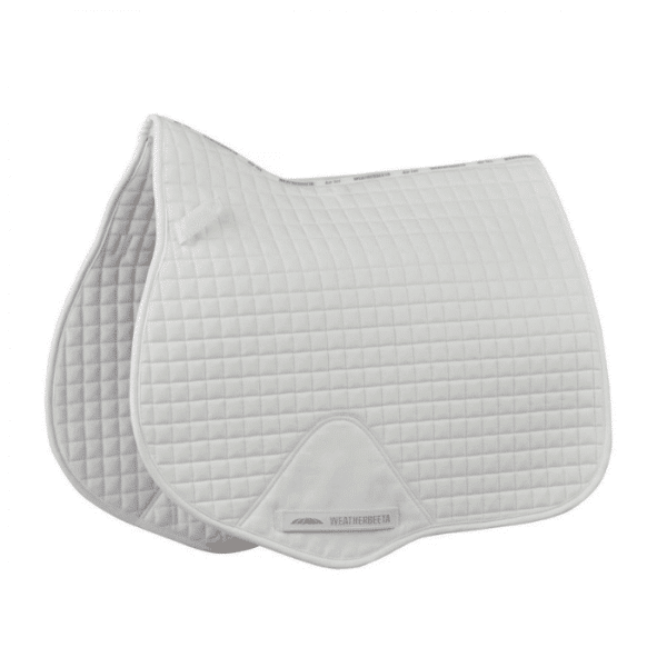 weatherbeeta prime all purpose saddle pad white 2