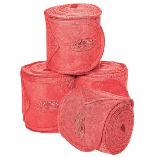 weatherbeeta prime fleece bandages pink