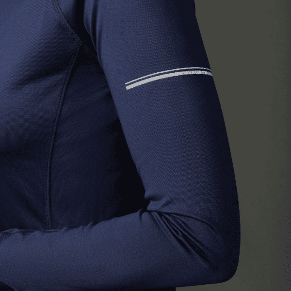 weatherbeeta victoria premium thermal baselayer navy sleeve