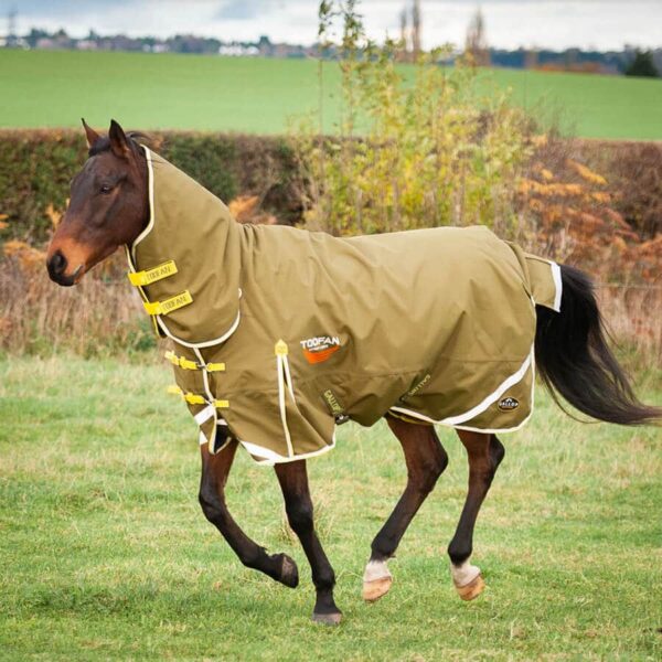 Toofan 200 Turnout Rug Olive Yellow